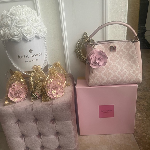 Kate Spade New York Flora Flower Novelty Bag Charm - Picture 14 of 15